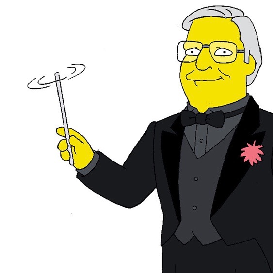 Drawing of Alf Clausen